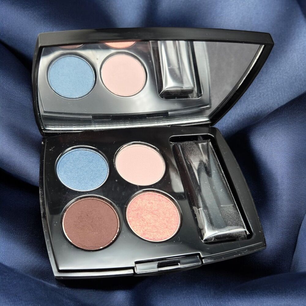 Lancôme Eye Color Design Kitten Heel Little Blue Dress Fashion Label Pink Pearls